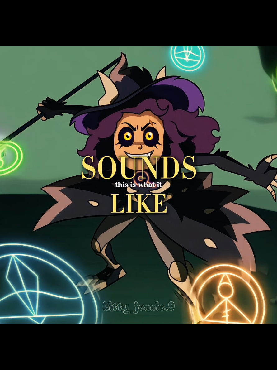The K-pop movie Demon Hunters comes to mind, and when I heard this song I felt it fit very well with the last TOH special.♥︎ #theowlhouse #kpopdemonhunters #toh #luz #king #eda #watchinganddreaming 