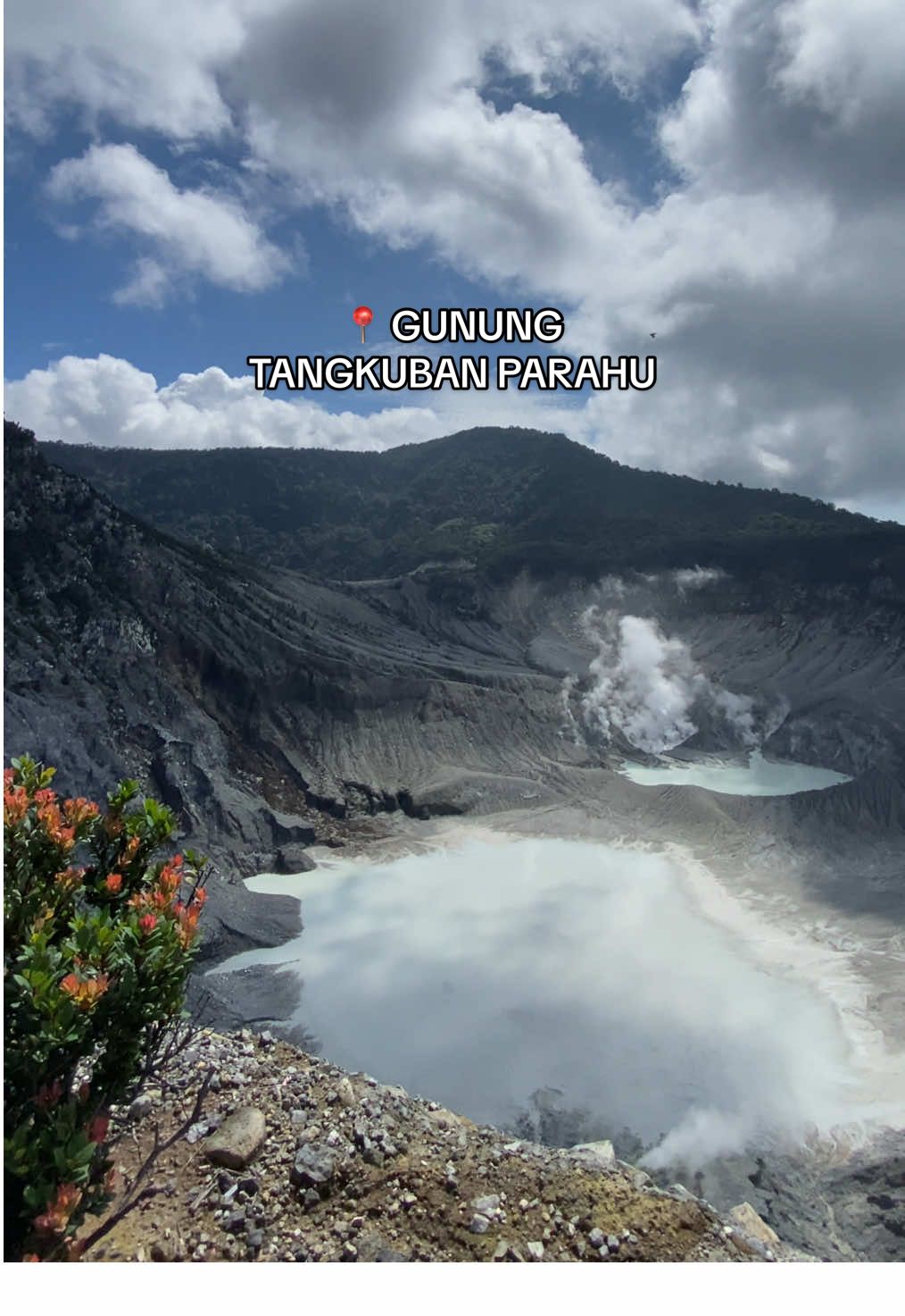 Dua kata “indah sekaliiiiiiiii” 😍 📍 GUNUNG TANGKUBAN PARAHU Jl. Raya Tangkuban Parahu, Lembang, Bandung Barat #wisatabandung #gunungtangkubanparahu #gunungtangkubanperahu #bandunghits #jalanbandung #cikahuripan #tangkubanperahu #tangkubanperahubandung 