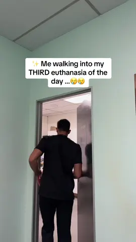 Those days when you have to do multiple euthanasia hit so different… by the third or fourth one your basically a shell if yourself .. #vet #vetmed #relatable