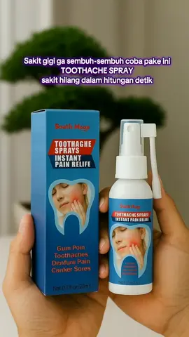 TOOTHACHE SPRAY  solusi sakit gigi hanya dalam hitungan detik #obatsakitgigi #obat #sakitgigi #tiktok #tranding 