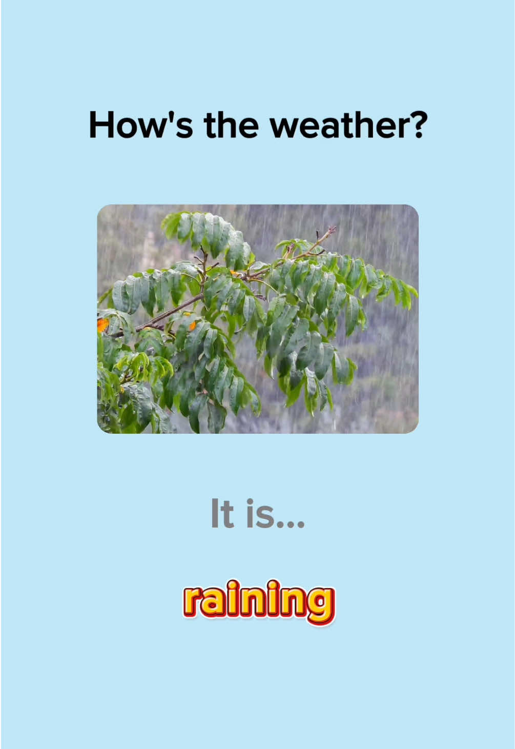 Talking About the Weather in English #LearnEnglish #EnglishLesson #EnglishPractice #EnglishVocabulary #EnglishWords #EnglishGrammar #ESL #ImproveYourEnglish #EnglishTok #EduTok #EnglishMinute 