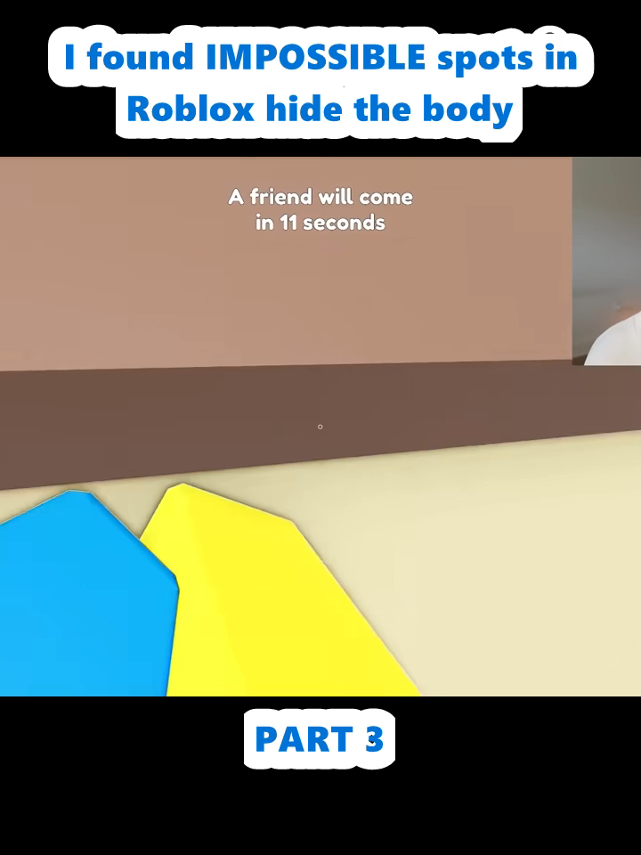 I found IMPOSSIBLE spots in Roblox hide the body (3)