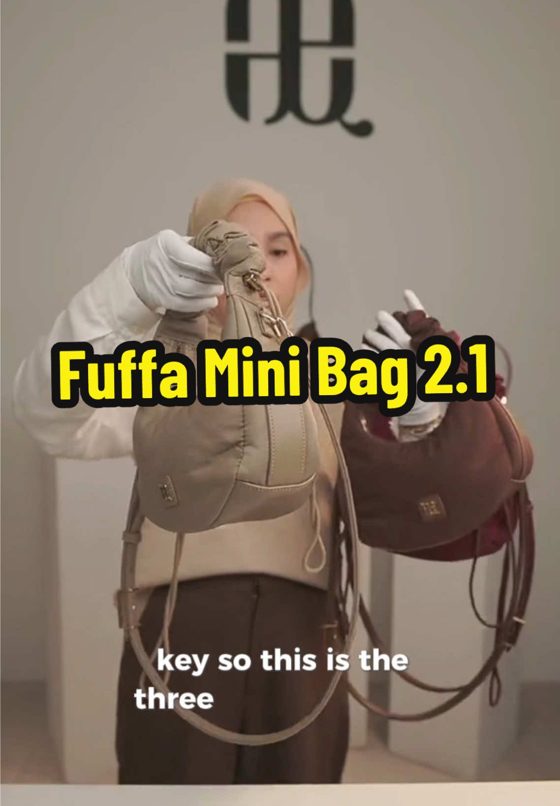 Fuffa Mini Bag 2.1 from Sometime ✨ #sometimebyasiandesigner #fuffabag #fyp 