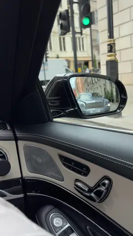 Luxury car in London 