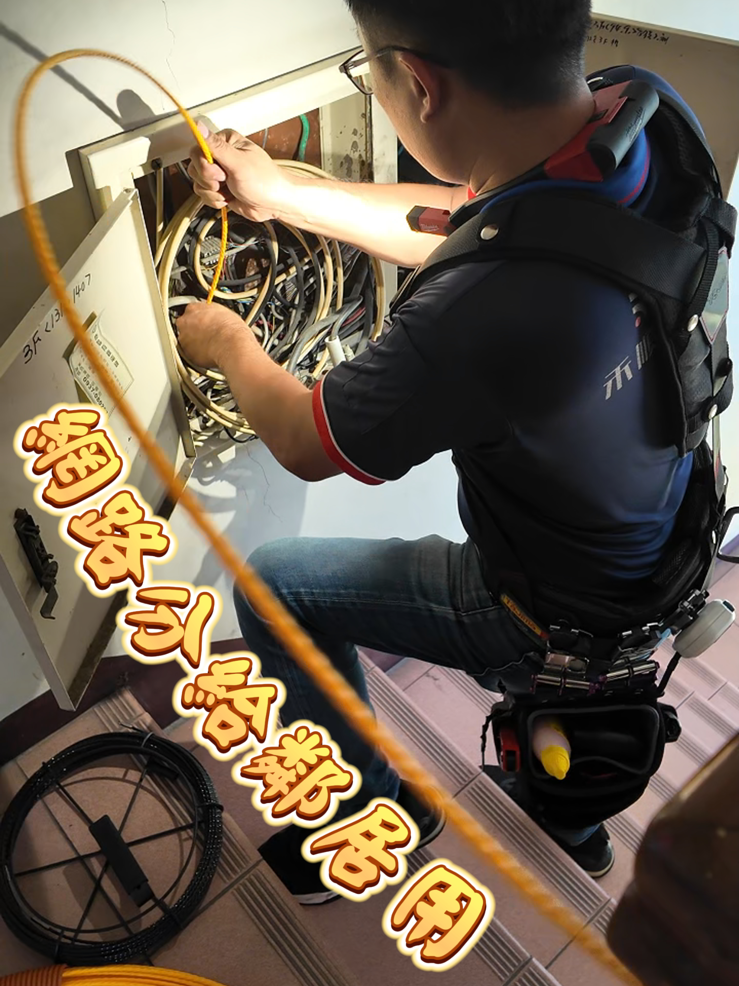 我家的網路就是大家的網路 #弱電 #監視器 #安裝 #居家 #高雄 #經驗分享 #網路