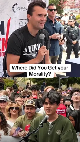 Charlie Kirk debate with a Kid #fypシ  #debate #charliekirk 