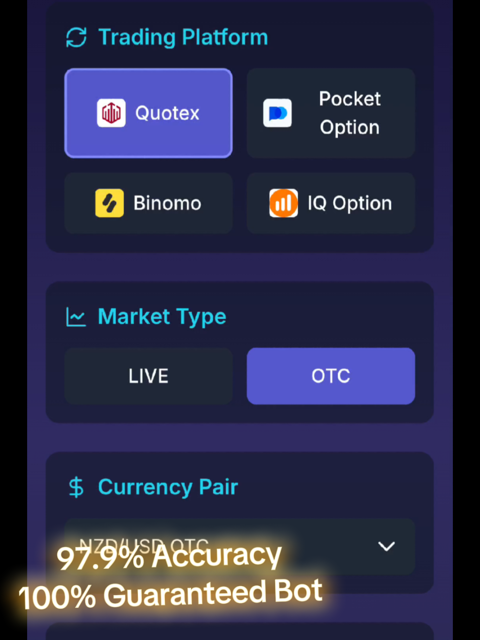 90+ Accuracy Bot with customer reviews and proof.  #indicator #bot #AI #trend #traiding  #trending #viral #trading #tradingview #inbox #forextrading #forex #forexbot #binarytrading #binaryoptions #binarybot  #creatorsearchinsights 
