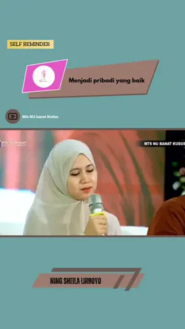 menjadi pribadi yang baik | Ning Sheila Lirboyo  #ningsheilalirboyo #ningsheilahasina 