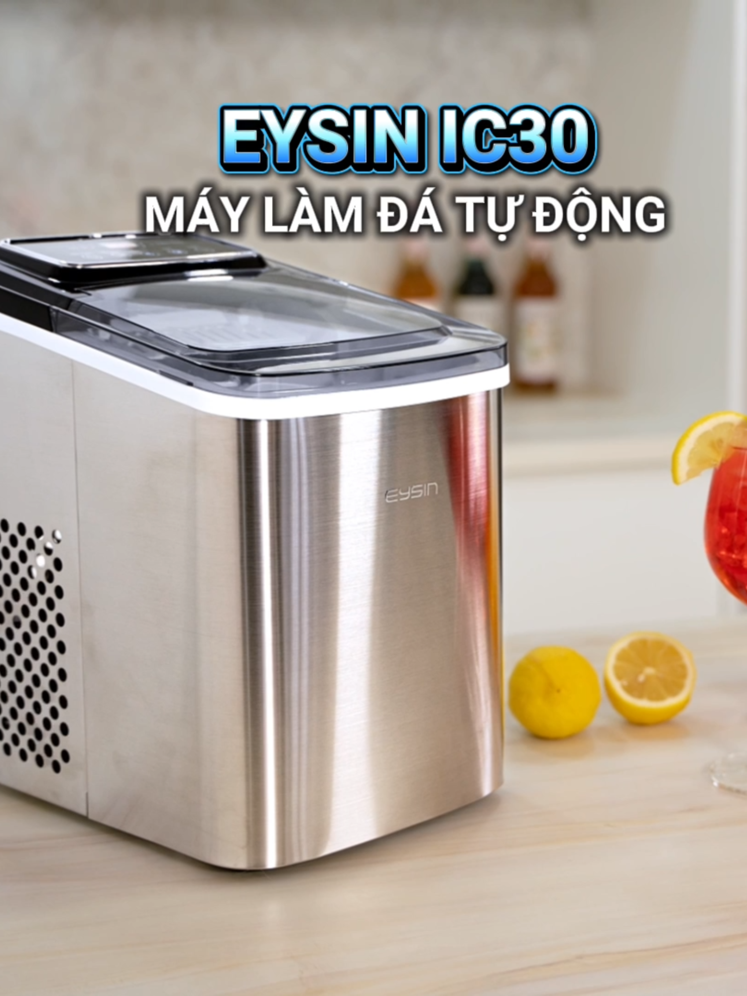 Đá viên liên tục, cuộc vui không ngừng #eysin #maylamda #nuocda #dogiadung #diengiadung #LiveTikTok #nhacuadoisong #sansale #giadinh #chamsocnhacua