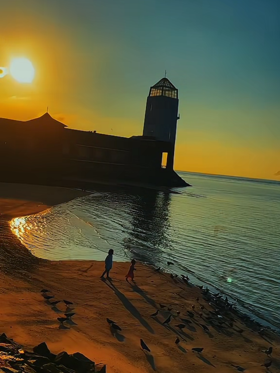 #tanjungbalaikarimun #costalarea #sunset #laut #vibes #sayyestoheaven #viralvideo #fyp 