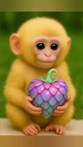 You Won’t Believe What This Monkey’s Eating #cute