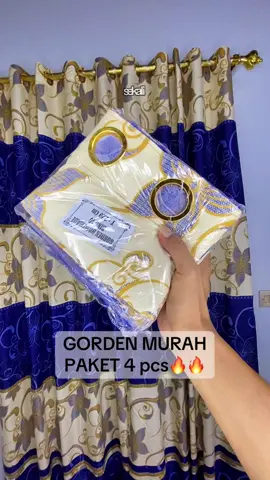 Gak usah keluar biaya mahal buat dekor rumah bun,.sekarang udah ada gorden bagus harganya semurah ini!!#gorden #gordenjendela #gordenpintu 