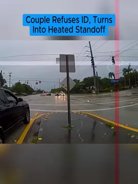 Part 1 | Couple Refuses ID, Turns Into Heated Standoff #cops #copsoftiktok 