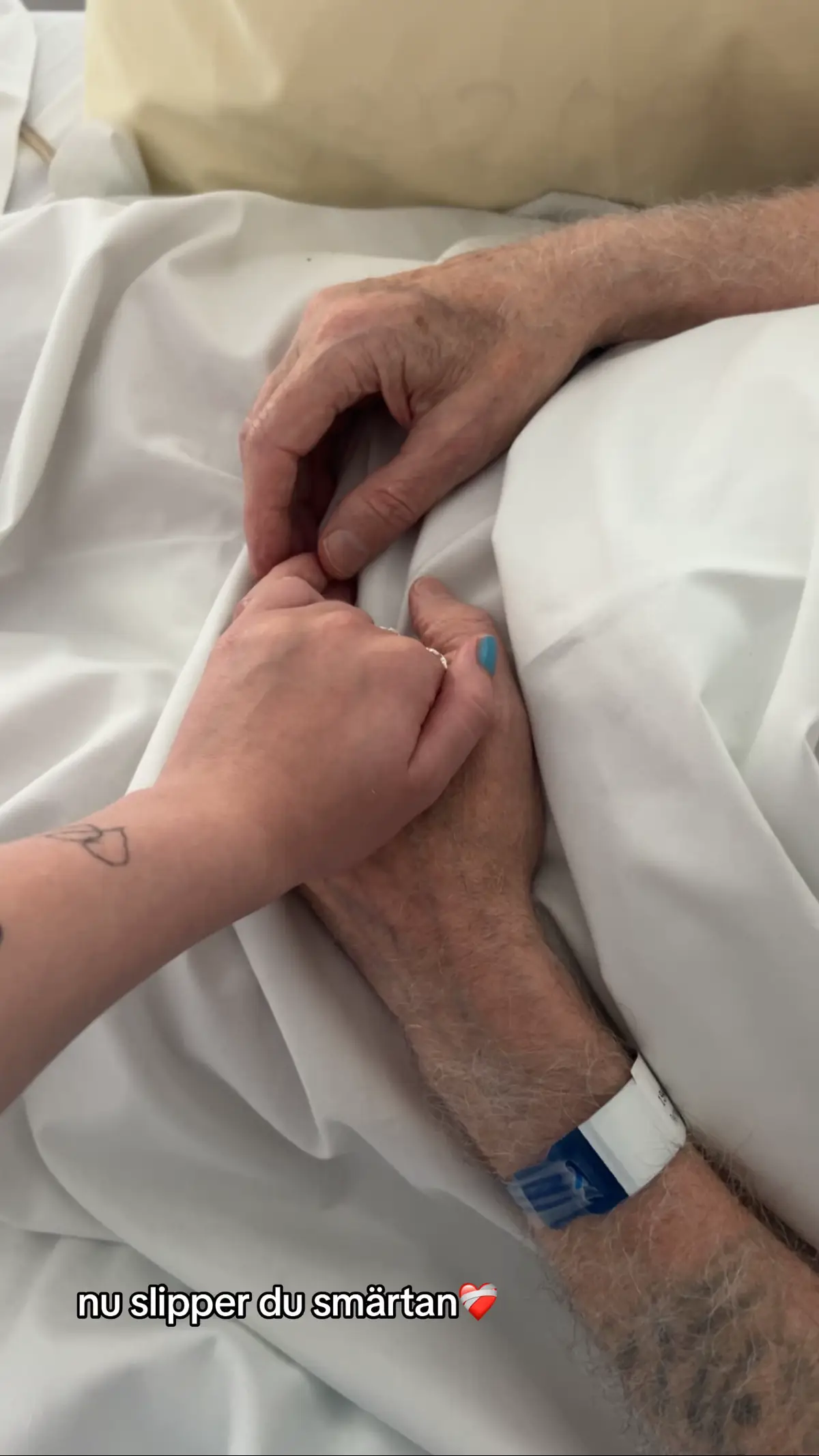 Vila i frid lilla älskade farfar❤️‍🩹❤️‍🩹❤️‍🩹Hur ska jag leva utan dig?😞❤️ #fuckcancer #myelom #grandpa #grief #cancer 