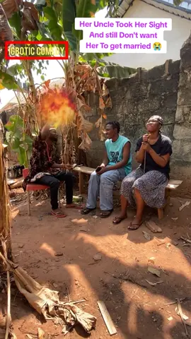Her Uncle Took Her Sight And still Don't want Her To get married 😭 #fyp #foryou #viral #ogaigbotic 
