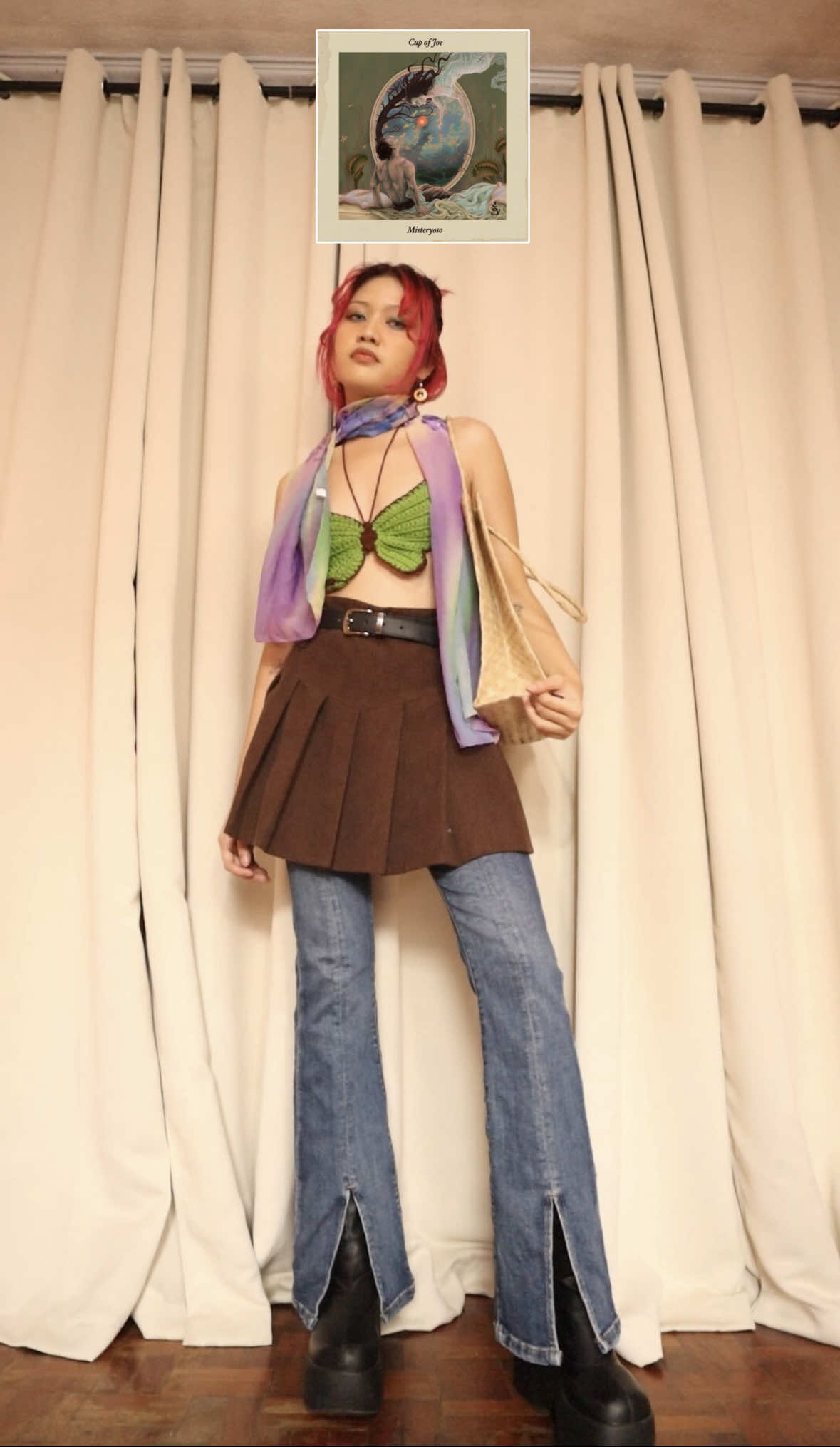what song should i style next? comment pls! 💚 @Cup of Joe #outfit #outfitideas #outfitinspo #boots #opm #cupofjoe #cupofjoemusic #misteryoso #styletips #stylewithme 