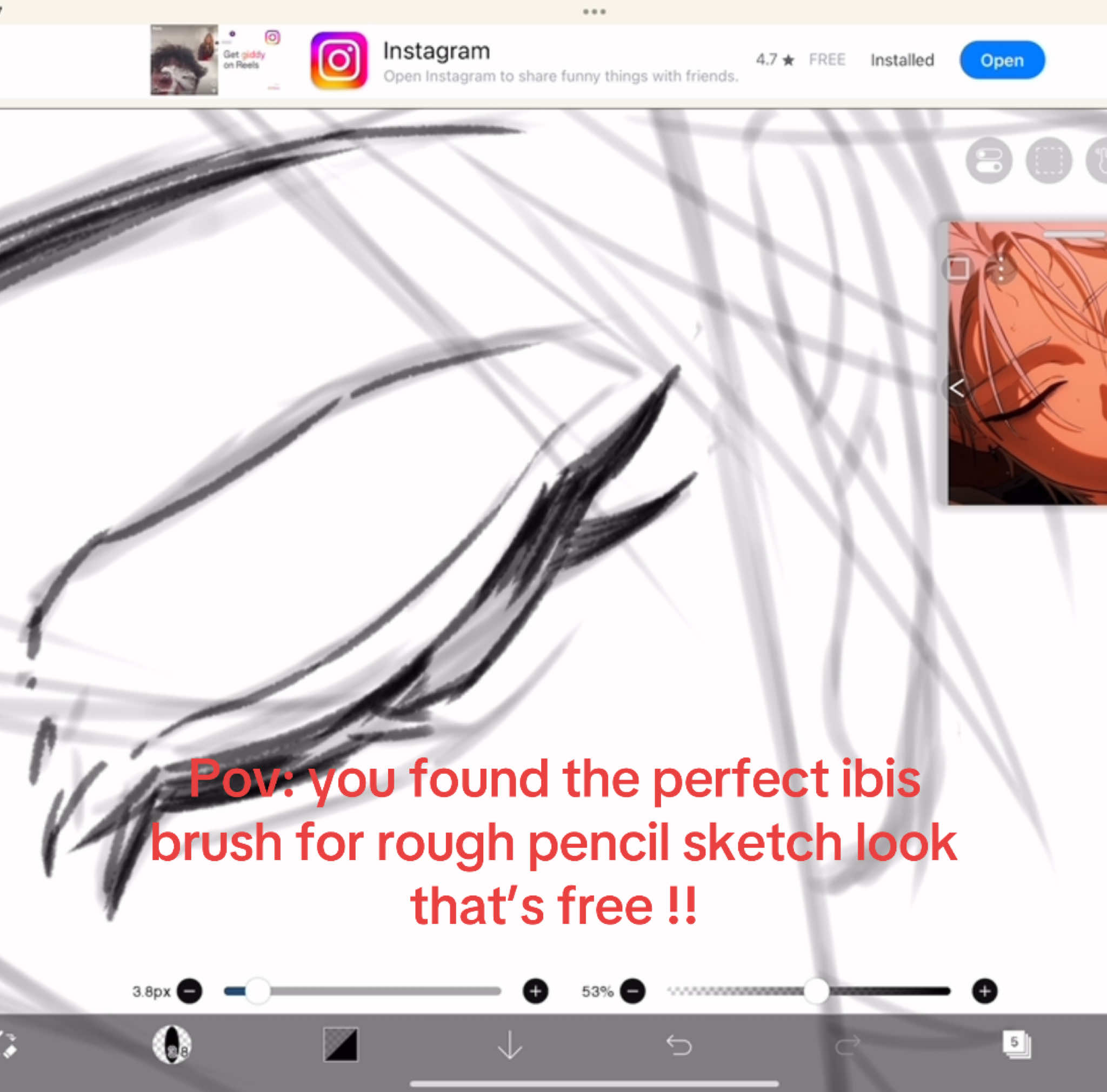Your brush can be a hit or miss  #alnst #vivinos #alienstage #till #brush #ibis #digitalart #ibisbrush #fypシ #digital #foryou #art #artbrush #sketch 