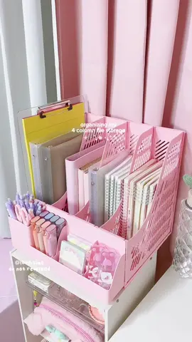 organizing my school supplies using this ₱100+ column file storage 🗒️📓✨ #fileorganizer #documentorganizer #filestorage #notebookorganizer #stationeryorganizer #stationery #documentstorage #filerack 