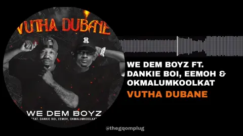 #gqomplug🔌 #gqomtotheworld #gqom #fyp #wedemboyz #dankieboi #vuthadubane 