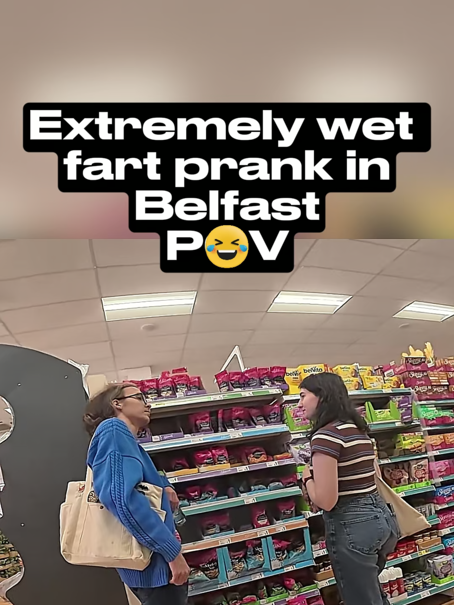 Extremely wet fart prank in Belfast POV 💩😂🤣 #fartprank #prankvideo #funnyvideos😂 #fartsarefunny #public #belfast #fyp