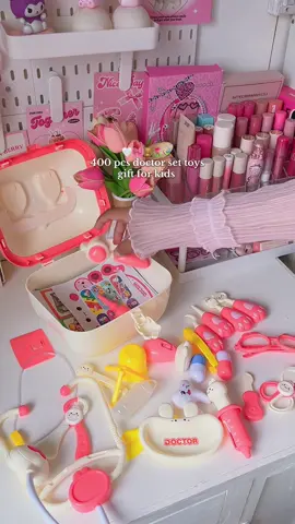 400 pcs doctor set for only ₱200+?!! 🥹💗 #fyp #toysforkids #doctor #doctorgiftforkids 