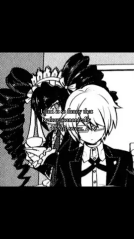 #BYAKUYATOGAMI || Messing with a c0rpse ✅ swearing ❌😡 I love you Byakuya you're so strange. || #danganronpa #danganronpathh #byakuyatogami 