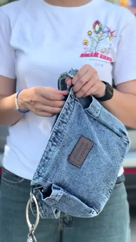 2สีแต่ไม่2ใจ 🩵💙🔥#Denim #bag #OOTD #outfit #cool #chic #vintage #tiktok 