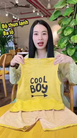 Bộ thun lạnh 9-26kg cho bé đẹp mà thoải mái nè mom ơi #hanghipstore 