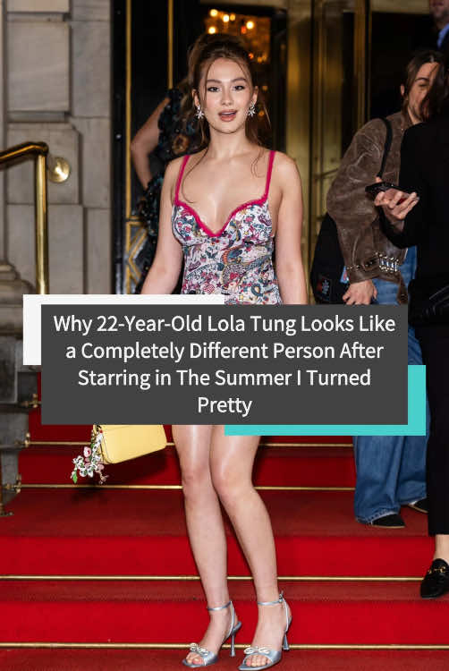 Why 22-Year-Old Lola Tung Looks Like a Completely Different Person After Starring in The Summer I Turned Pretty #usatiktok #fy #ChrisBriney #celebrity #entertainment #LolaTung #TSITP
