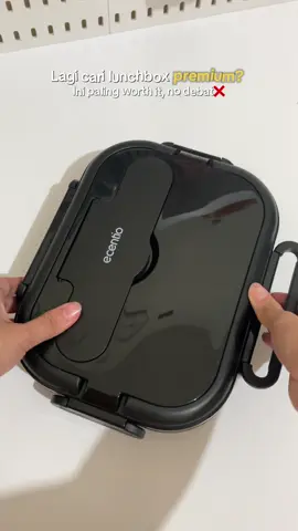 Nggak nyangka lunchbox sebagus ini cuma 100ribuan🥹✨ #lunchbox #lunchboxecentio #lunchboxstainless #kotakbekaldewasa 