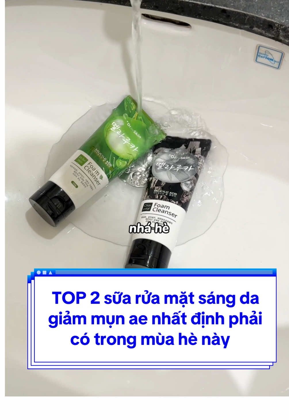 Top 2 sữa rửa mặt cho nam được yêu thích tại 30Shine. Chân ái cho mùa hè lun, sắm liền ae ơi #30shine #30shineshop #suaruamat #drforskin #suaruamattramtra #suaruamatthanhoattinh #chonam 