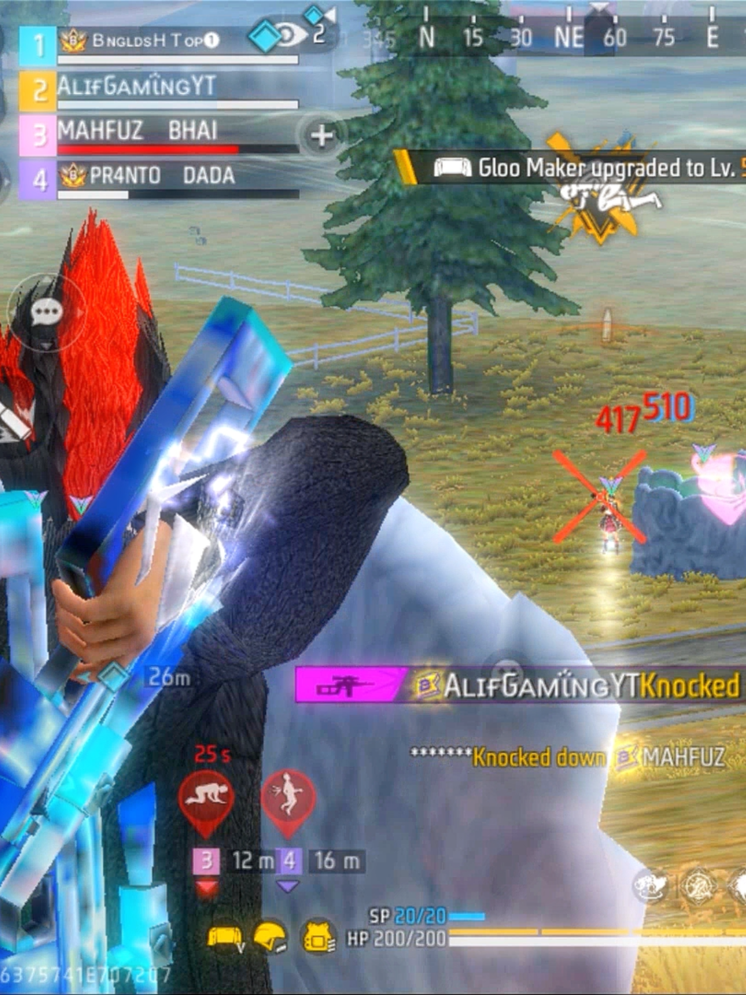 BDTOP1 vs IBX🔥 1vs4 Moment🥵 #alifgaming #freefire #sniperking #pranto #sniperjod #tournament #bdtop1squad #bangladeshtop1 #shovo