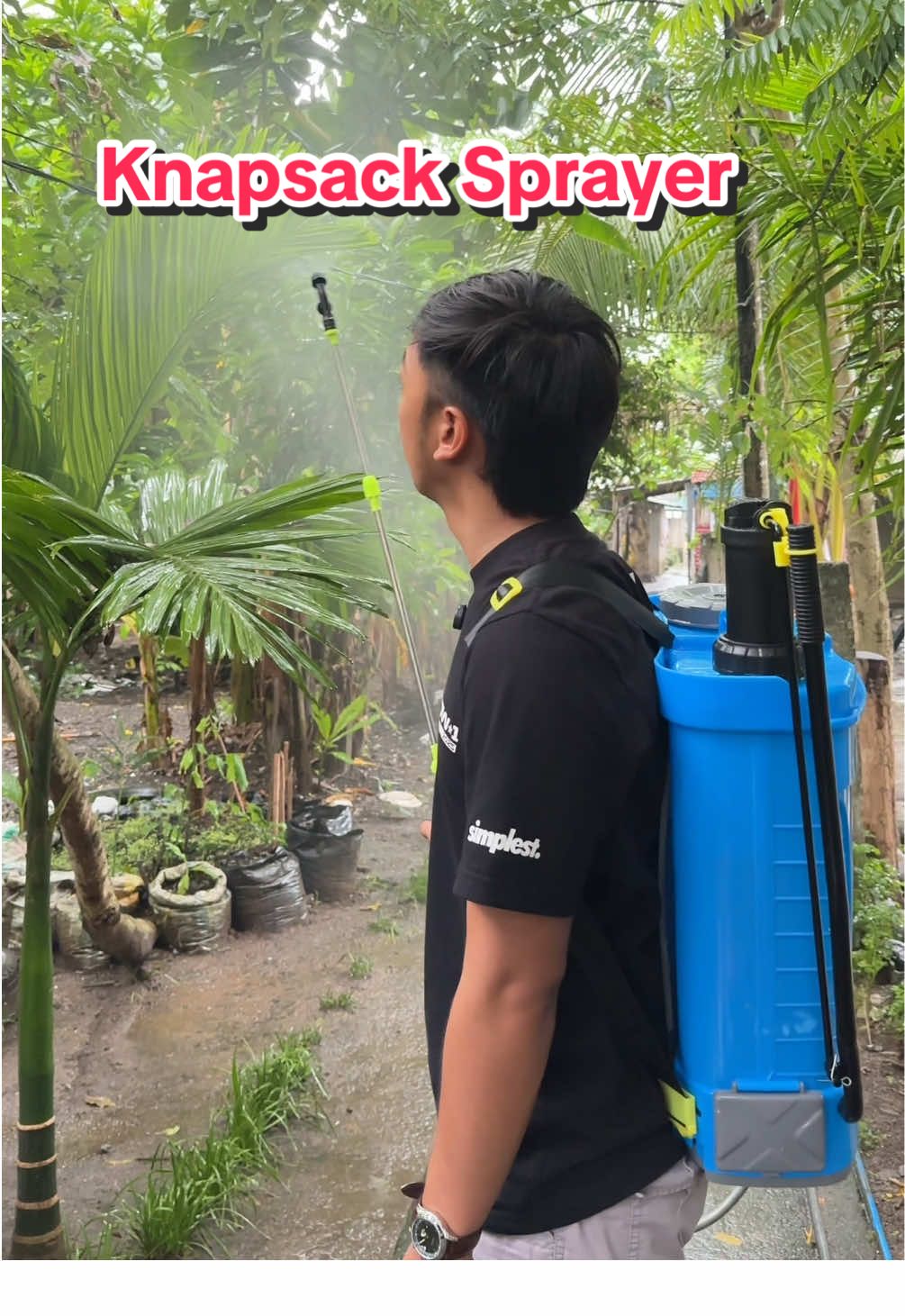 Knapsack Sprayer na pwedeng manual pwede din automatic