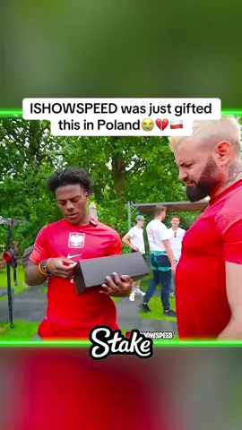 ISHOWSPEED was just gifted this in Poland😭💔🇵🇱 #Speed #ishowspeed #europe #speedclips #ishowspeedclips #kaicenat #irl #europetour #ishowspeedeuropetour - speed or ishowspeed irl stream in europe tour - ishowspeed live in poland #poland #🇵🇱 