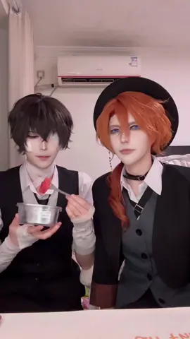 #chuuya #xh #bungoustraydogs #cosplay #dazai 