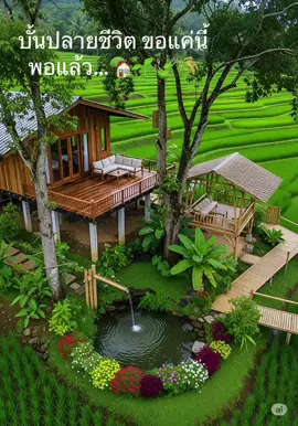 บั้นปลายชีวิต ขอแค่นี้พอแล้ว...🏡🌱🍃🌾อยู่แบบเงียบๆสงบๆไม่วุ่นวาย #บ้านสวนในฝัน #ชีวิตชนบท #ใช้ชีวิตช้าๆแต่สุขใจ #บ้านกลางนา 