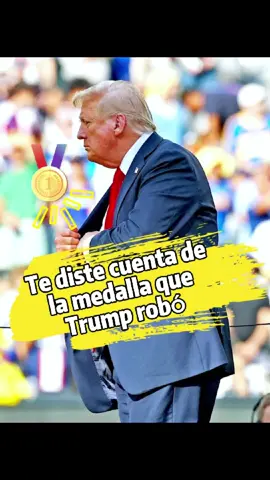 ¿Te diste cuenta de la medalla que Trump robó?#fyp#foryou#celebrity#Trump#fifaclubworldcup#USA