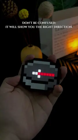 This is toy that guides lost people back hom.#Minecraft #Home #compass #giftideas #vibe 