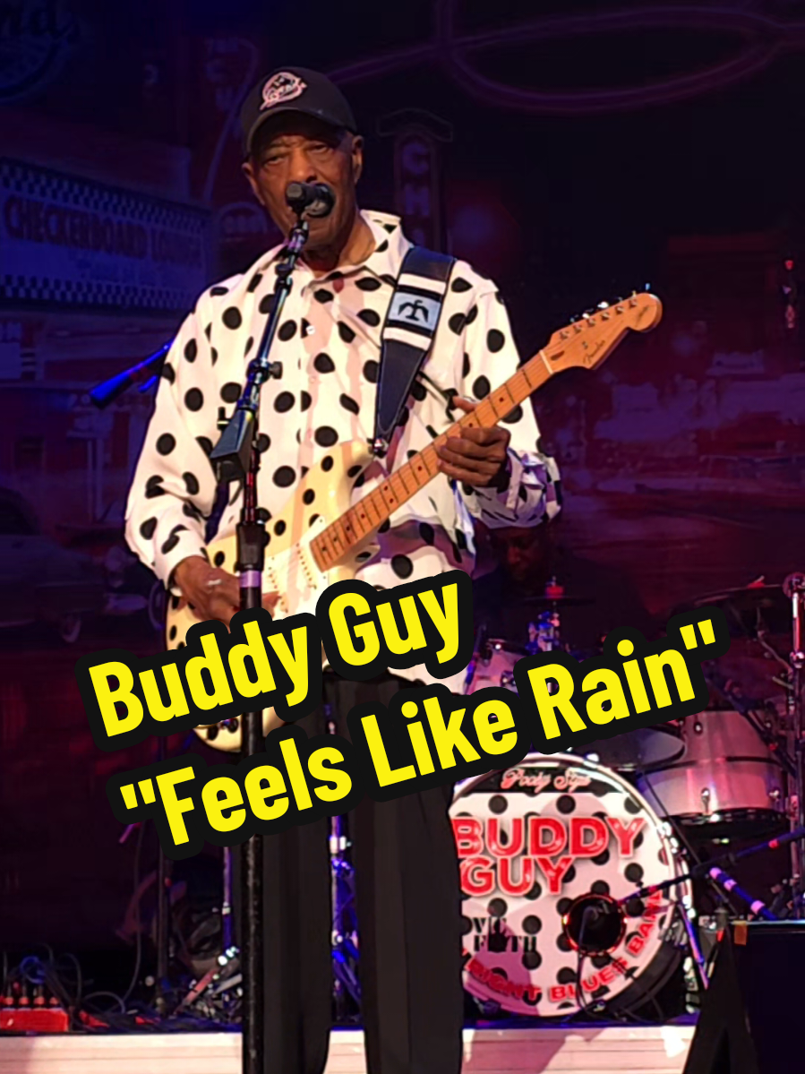 Soon to be 89 year old bkues master Buddy Guy performing 