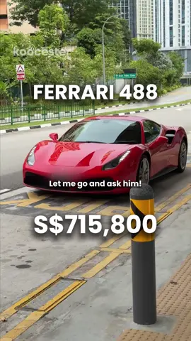 We approached this Ferrari owner, who turned out to be @kelvinfong_ks. He’s nothing short of inspirational. He shared valuable insights from his career journey that moved us deeply. If he can do it, so can you.