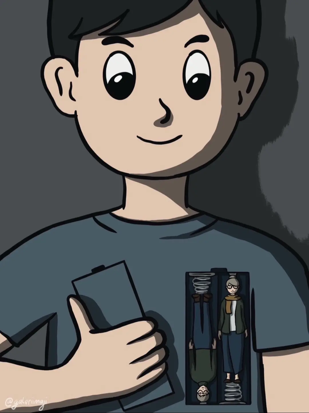 “Tolong beri alasan agar aku selalu tetap hidup”, (Sebuah kalimat dari Robot yang telah kehilangan kedua baterainya) #ayahdanibu #mom #dad #sadstory 
