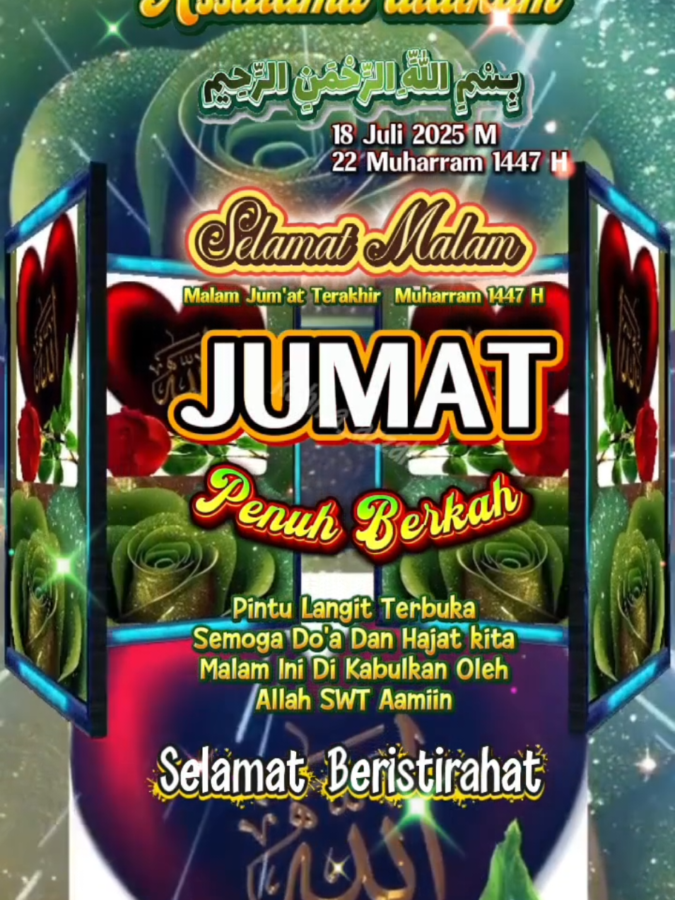 #assalamualaikum🙏 #doaterbaikuntukkitasemua 