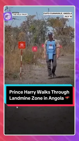 🕊️ Just like his mother… Prince Harry retraced Princess Diana’s iconic 1997 walk through a minefield — this time in an active landmine zone in Angola 🇦🇴. 📍 Wearing a flak jacket and visor, Harry joined the Halo Trust, the same charity Diana supported to raise awareness of the hidden dangers that still claim lives in post-conflict zones. 💬 “This work is not finished,” Harry said, echoing his mother’s legacy of compassion and advocacy. 🕯️ Diana walked that very path 7 months before her tragic death in Paris. #PrinceHarry #PrincessDiana #Angola #HaloTrust #RoyalFamily #Humanitarian #Landmines #NewsBuzz247 #Legacy #UKNews