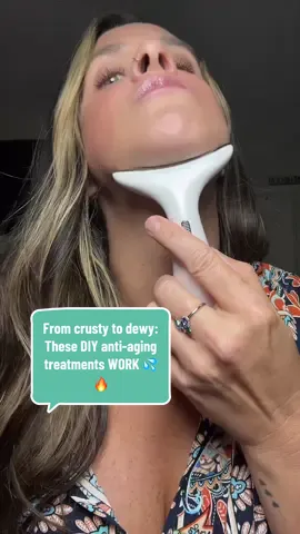 If your skin is giving tired, wrinkled, and sun-damaged… this at-home treatment is your new best friend #skincare #skincareroutine #skincaretips #SkinCare101 #skincareproducts #matureskin #antiaging #antiagingskincare #saggyneck #matureskincare #fyp #spaathome 