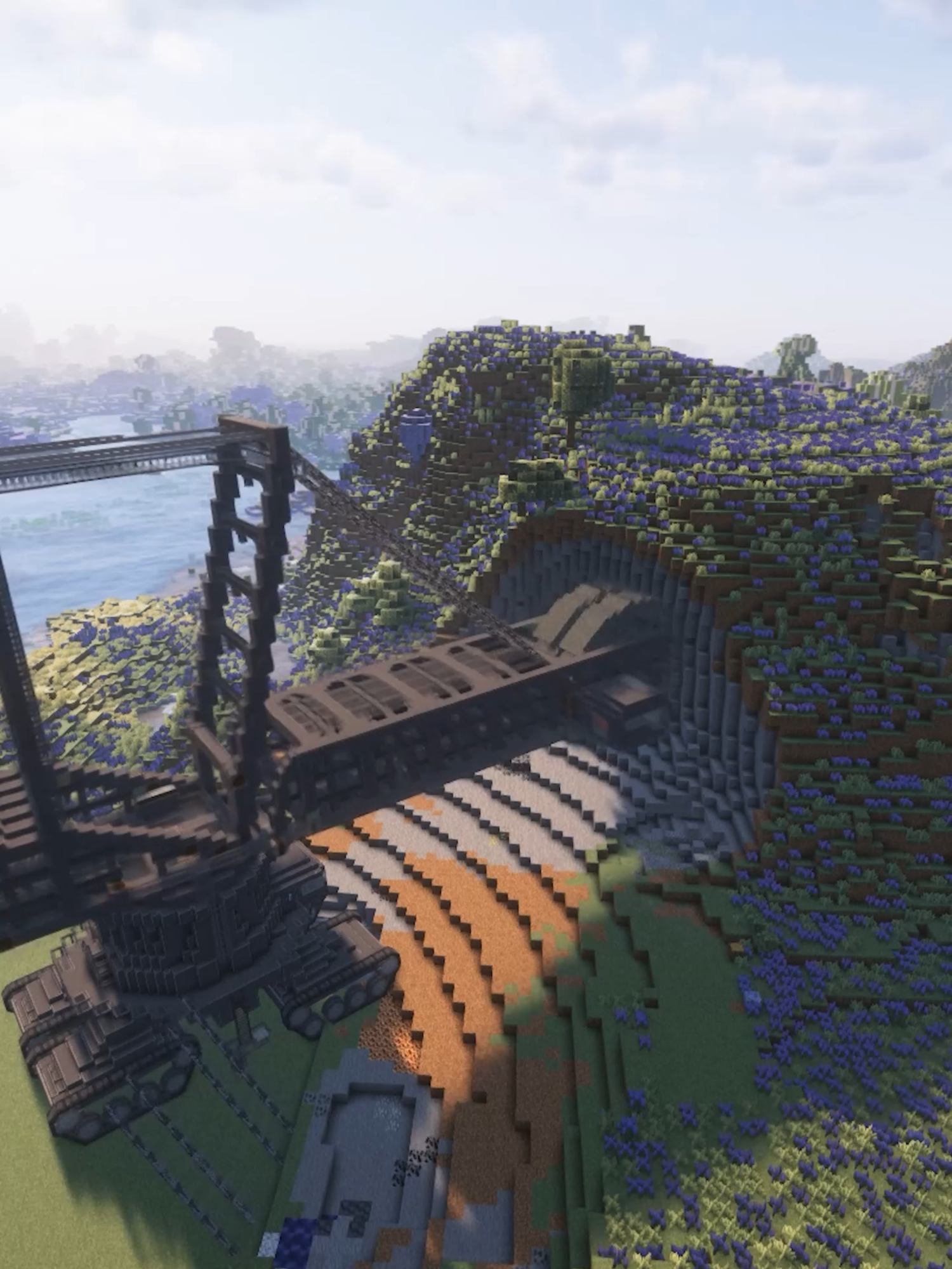 Working bagger 293 in minecraft #fyp #Minecraft #createmod