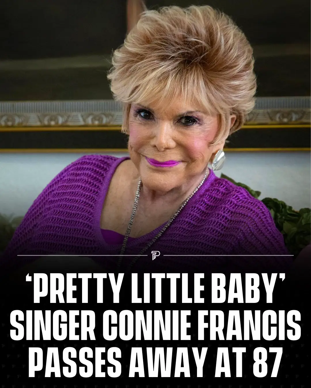Legendary singer Connie Francis, known for hits like Pretty Little Baby and Who’s Sorry Now, has died at 87. A top female artist of the 1950s and ’60s, Francis recently battled health issues and was hospitalized earlier this month. Her music saw a resurgence on TikTok, and fans worldwide are mourning her loss. Remembered for her multilingual records and global appeal, Connie remains an icon of music history. Rest in peace. 🤍 