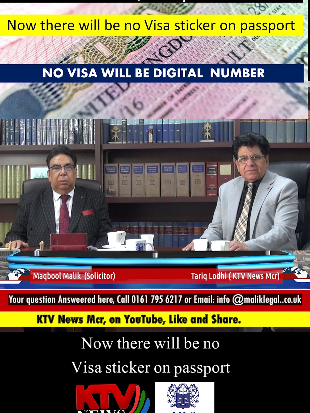 VISA STICKER #ktvnews #manchester #tictok #pakistan #immigration #visa