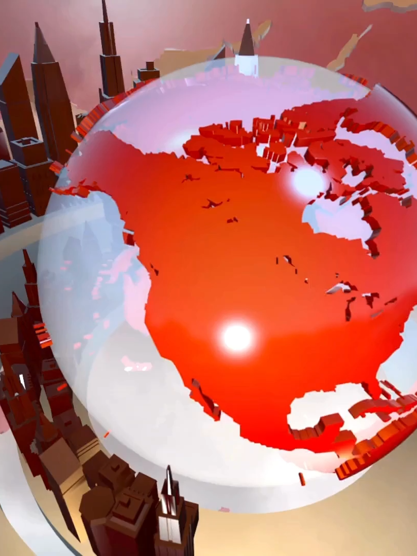Breaking News Template Red World With Led | Green Screen #greenscreenvideo #fyp #greenscreeneffect #news #breakingnews #foryou #viral #trending