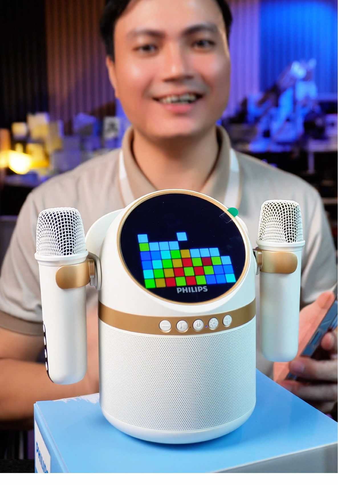 Chính thức bộ loa mini hát karaoke #loaphilips2508 #loahatkaraokebluetooth #loahatgiadinh #loahatkaraokemini 