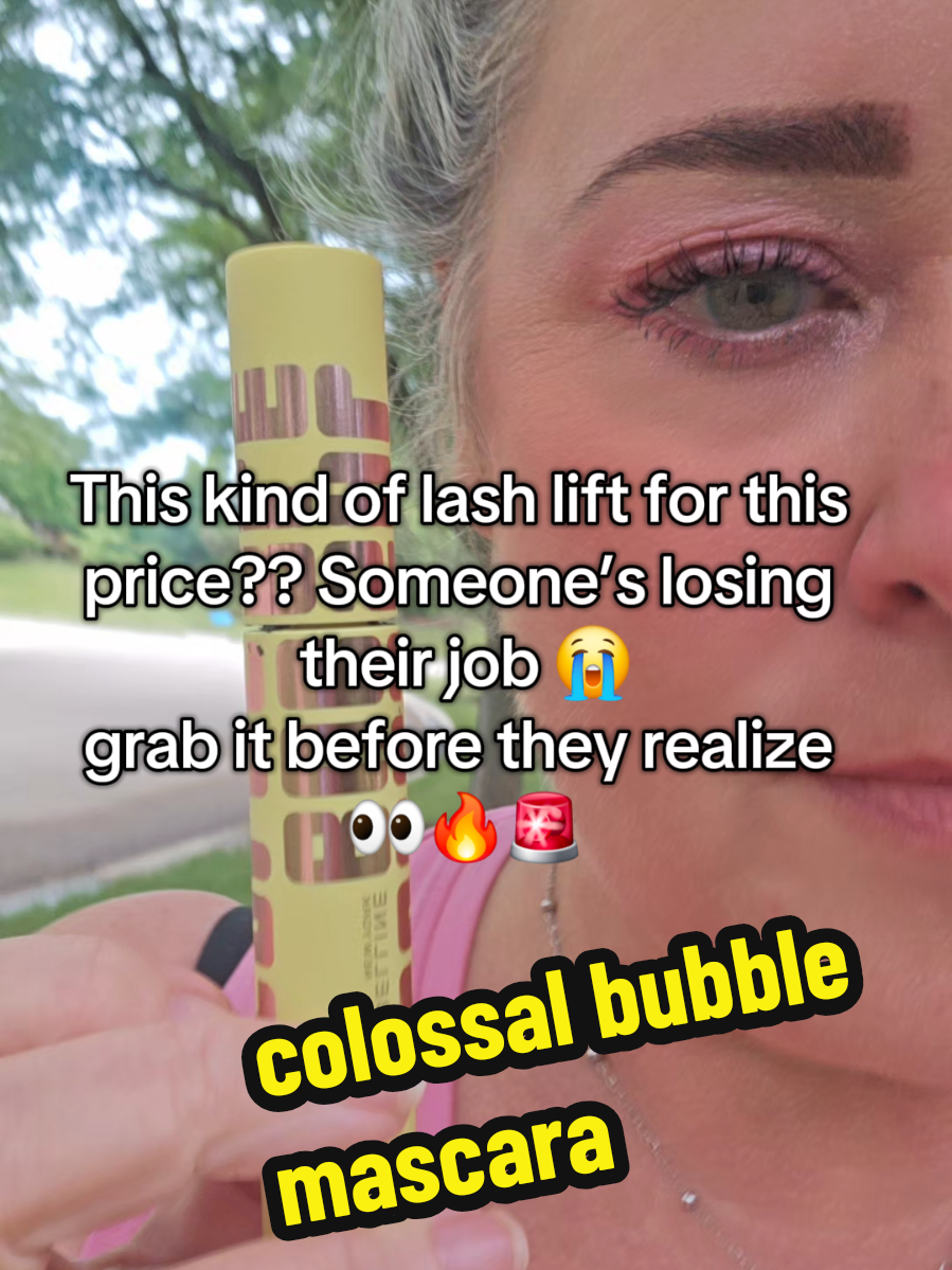 They made the best mascara of the year—and forgot to charge for it 💅 #MaybellineMascara #ColossalBubbleMascara #LashLiftEffect #DrugstoreSteal #MascaraThatWorks #ClumpFreeLashes #TikTokBeautyFinds #ViralMascara #LashGameStrong #BeautyOnABudget #SomeoneIsGettingFired #Under10Find #MascaraMagic #BoldLashes #TikTokMadeMeBuyIt @Maybelline NY 